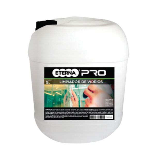 limpiavidrios con antiempanante 5 gal eterna pro